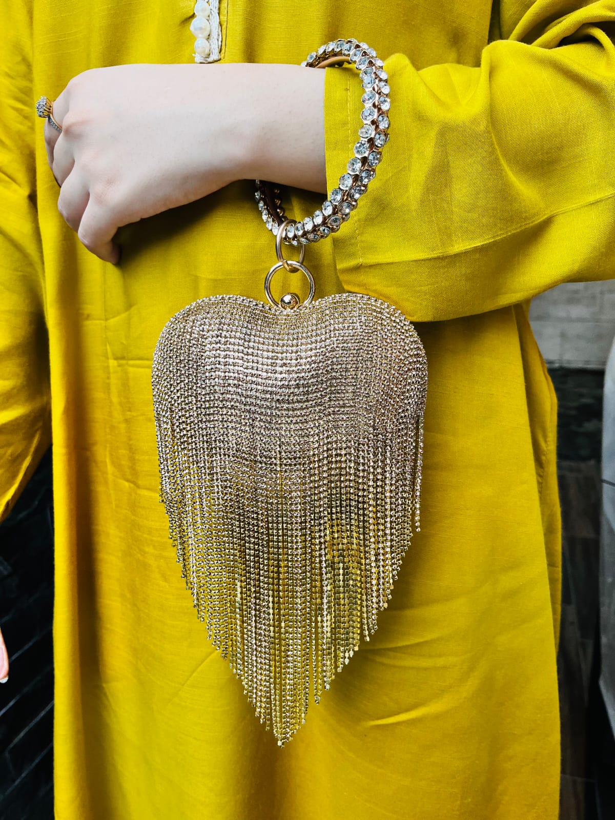 Glitter Clutch by Luna Persona