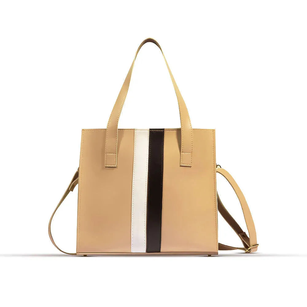 Stride Hand Bag 3 PCS Beige