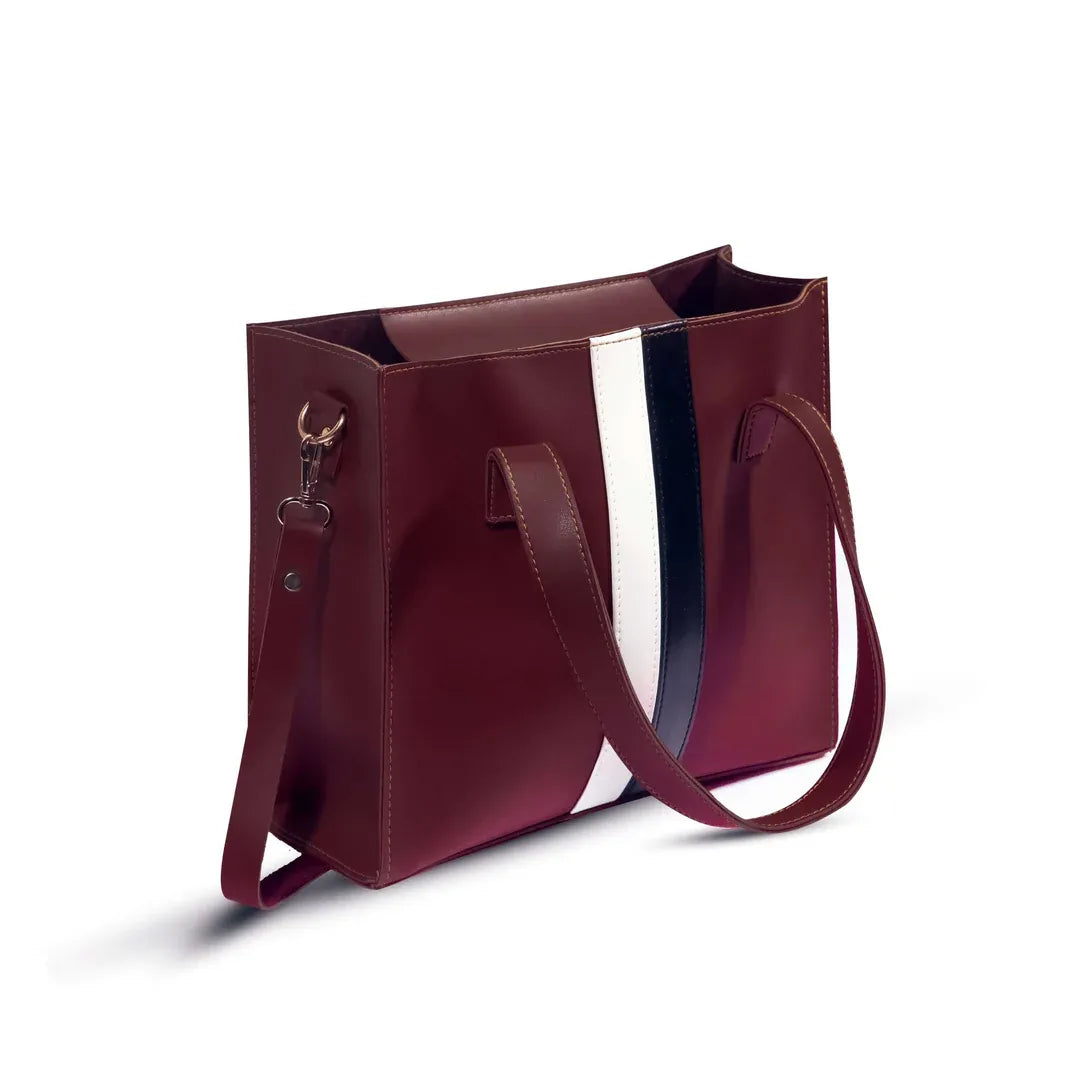 Stride Handbag 3 PCS MAROON