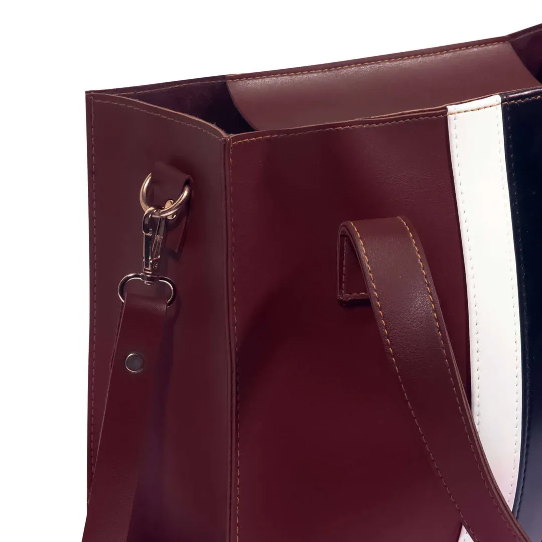 Stride Handbag 3 PCS MAROON