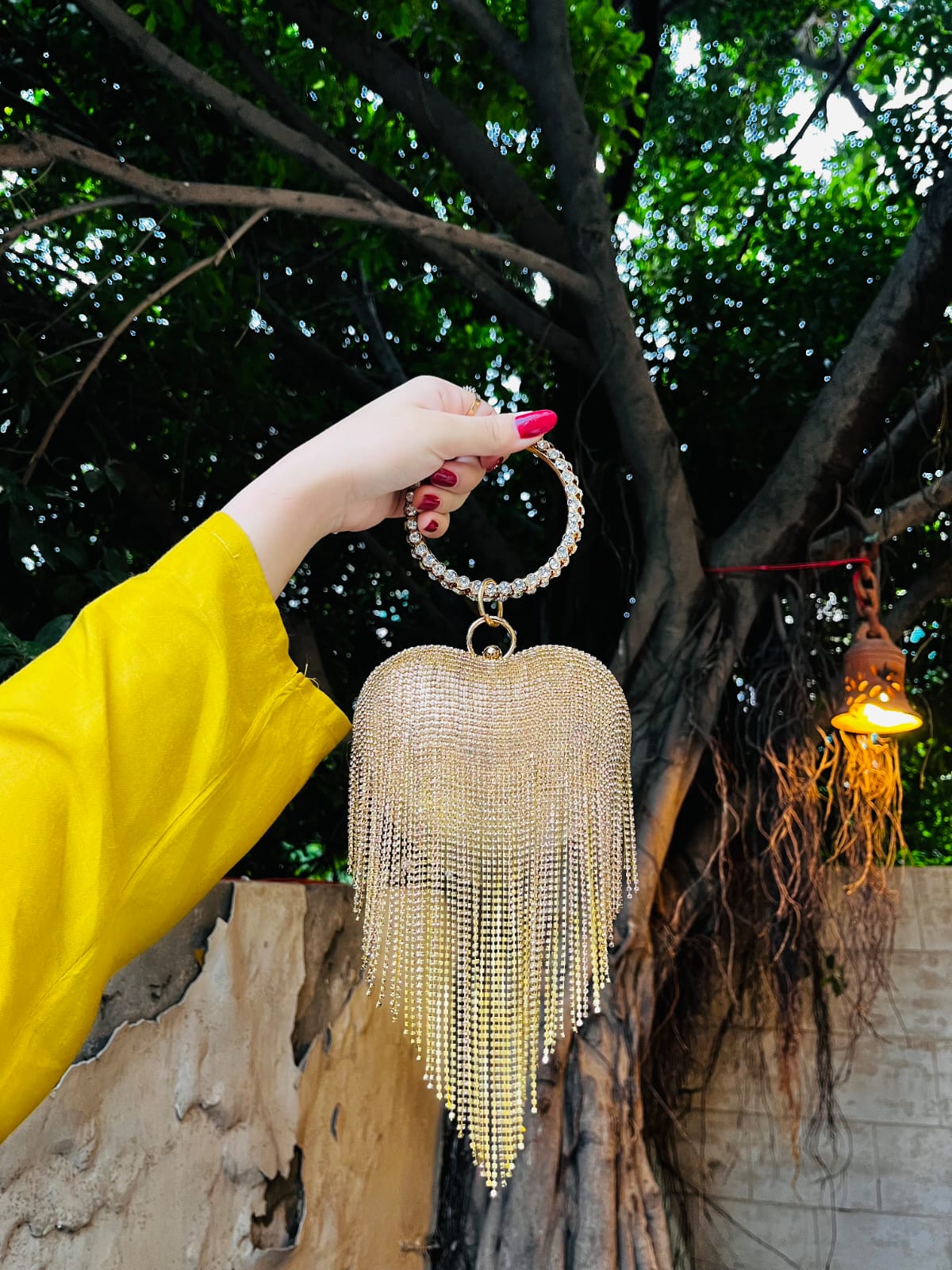 Glitter Clutch by Luna Persona