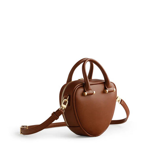 Mini Lune – Brown Crossbody