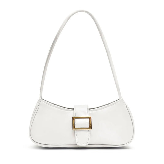 Bella White Shoulder Bag