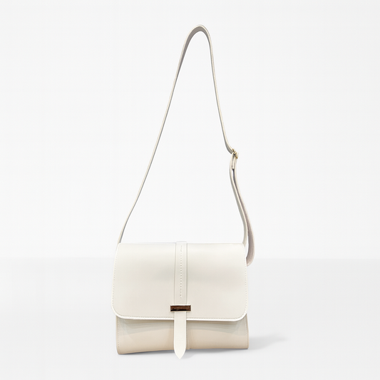 Mocca White Crossbody by Lunapersona