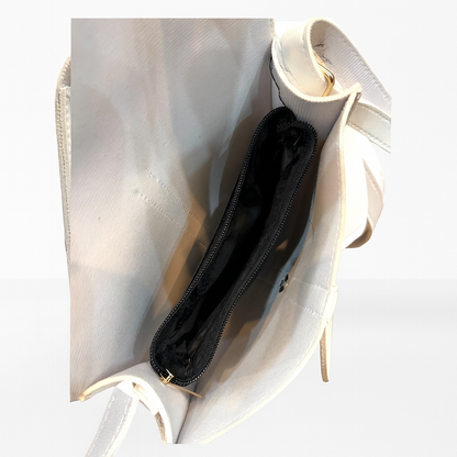 Mocca White Crossbody by Lunapersona