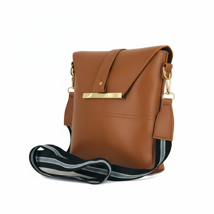 Celeste – Brown Everyday Crossbody by Luna Persona