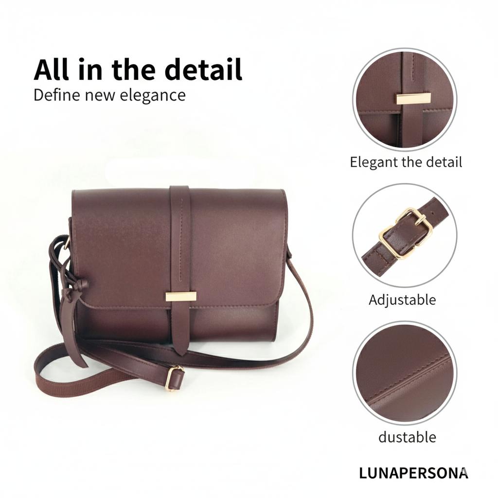 Mocca Brown Crossbody