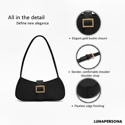 Bella Black Shoulder Bag