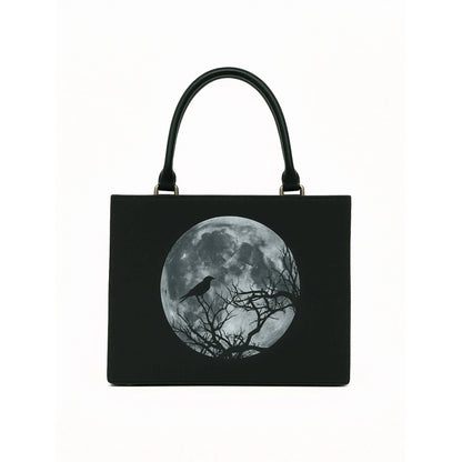 Midnight Canvas Tote by Luna Persona