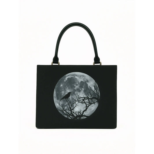 Midnight Canvas Tote by Luna Persona