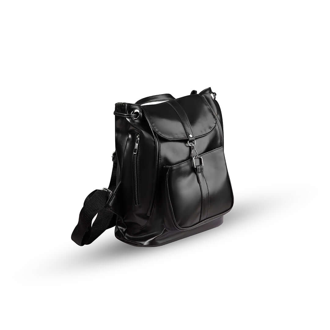 Black Backpack - by Lunapersona
