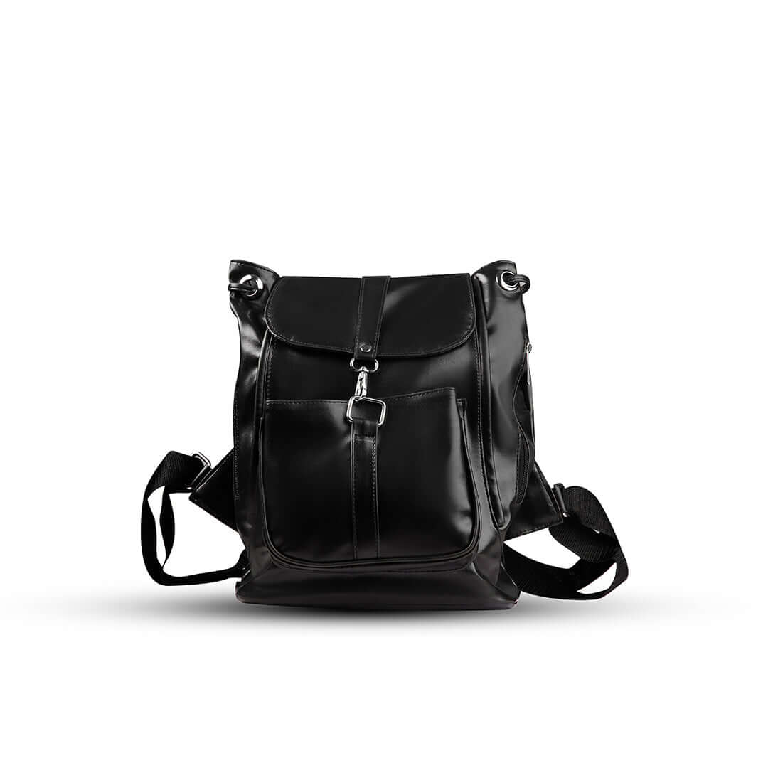 Black Backpack - by Lunapersona