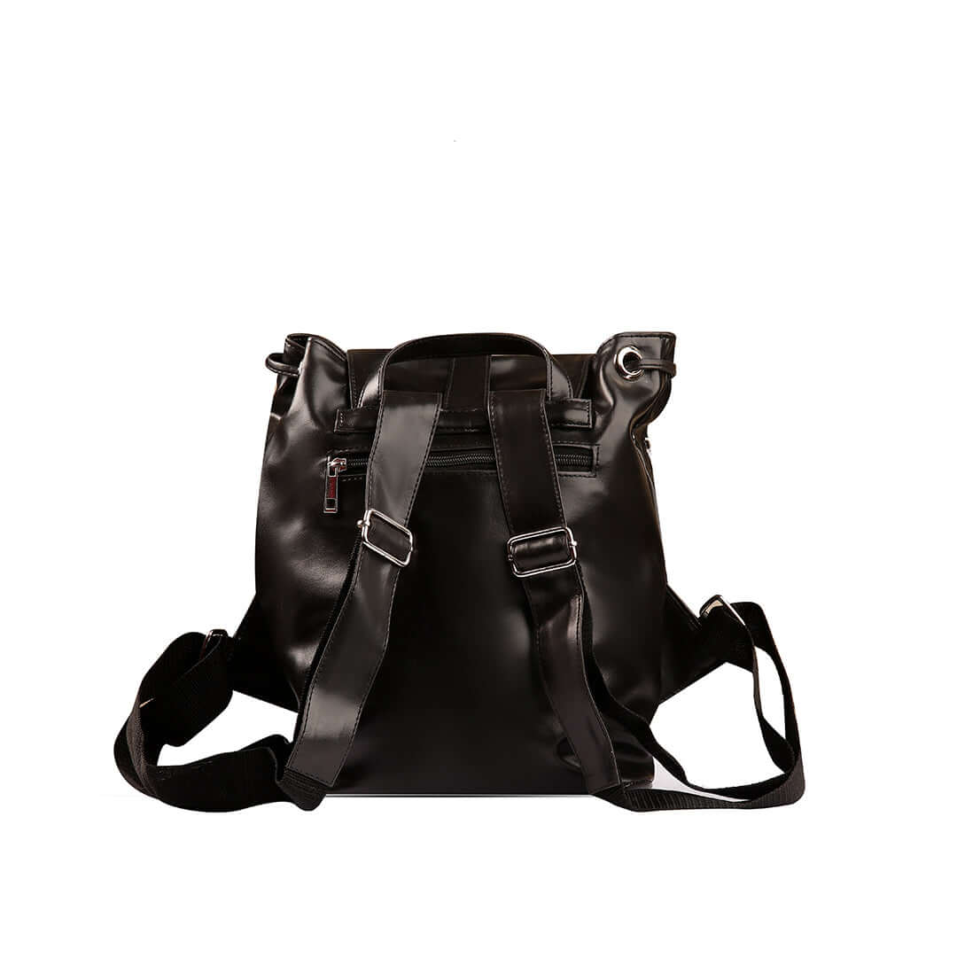 Black Backpack - by Lunapersona
