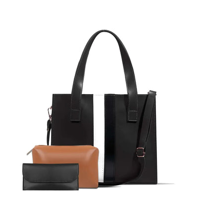 Stride Handbag 3 PCS Balack