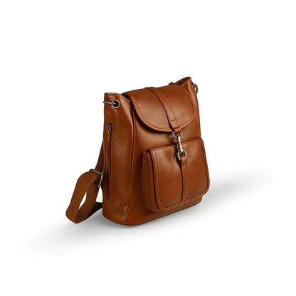 Brown Backpack - by Lunapersona
